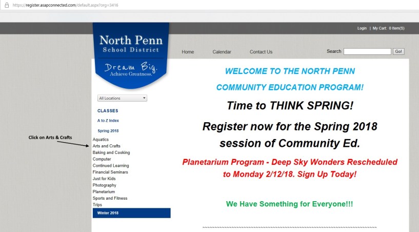 Arts &amp; Crafts Step